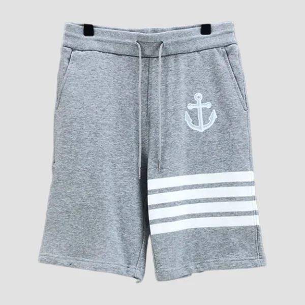 톰브라운 앵커 사선 트레이닝 쇼츠 2COLOR (NAVY) (GRAY) - 허시백
